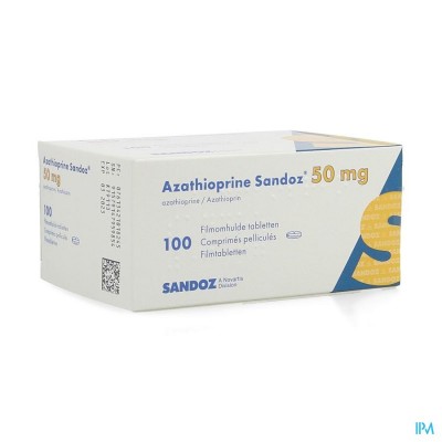 Azathioprine Sandoz 50mg Comp 100 X 50mg