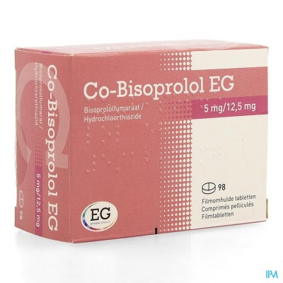 Co Bisoprolol EG 5,0Mg/12,50Mg Tabl 98