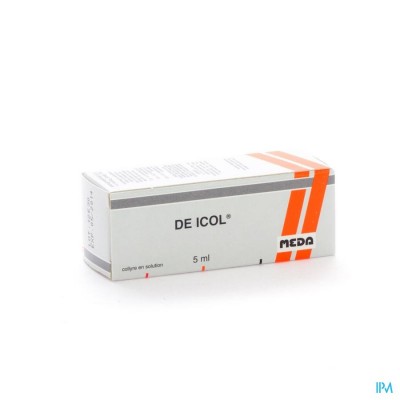 Meda Pharma De Icol Gutt Opht 5ml