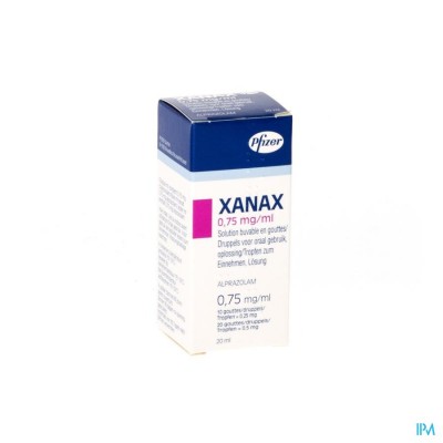 Xanax Gutt 0,75mg/ml 20ml