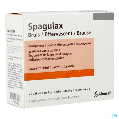 Spagulax Efferv Sach 20 X 5g