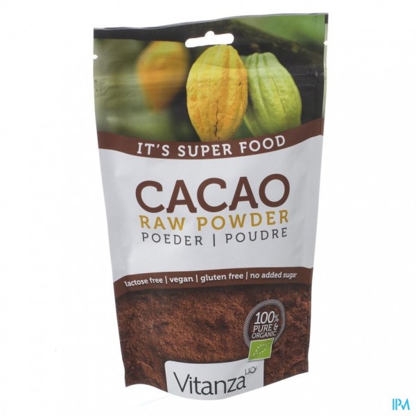 Vitanza Hq Superfood Cacao Raw Pdr Bio 200g